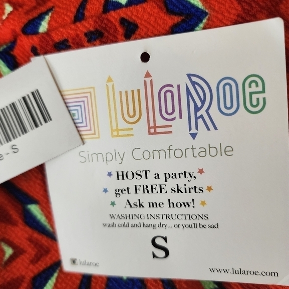 Lularoe Cassie Pencil Skirt Aztec Print Stretch Size Extra Small - Picture 6 of 7